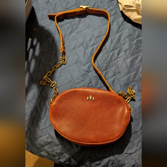 Portland Leather Roswell Crossbody - Nutmeg - Picture 1 of 3